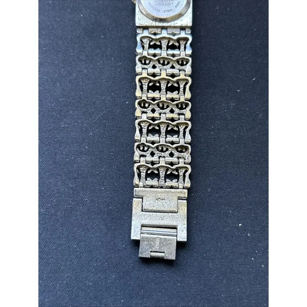 Gruen Silver Tone Marcasite Women’s Quartz Watch